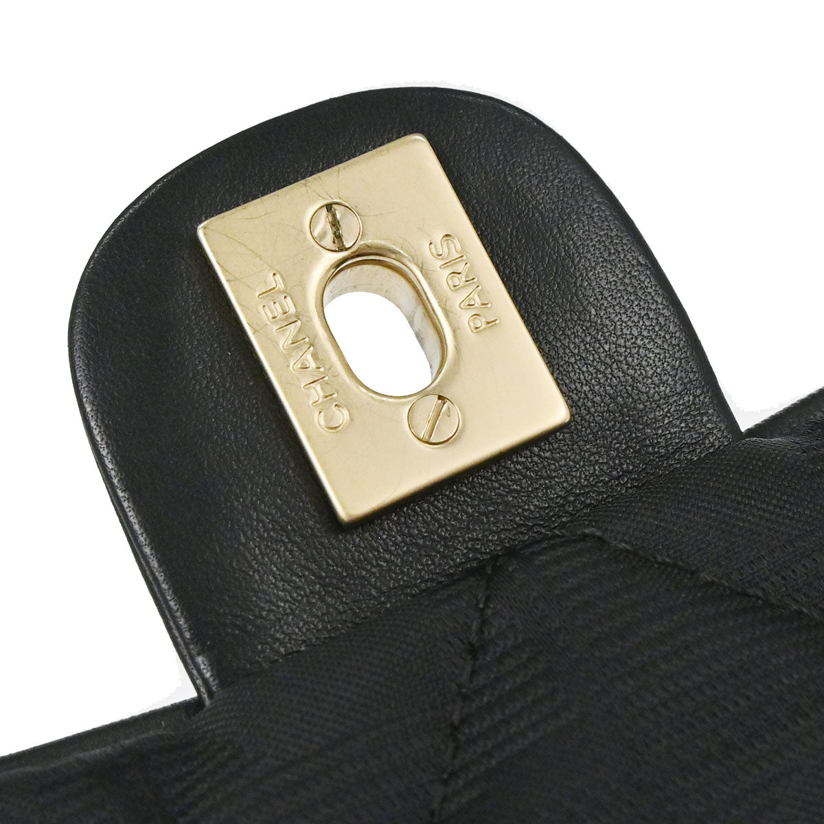 Chanel 2005-2006 Black Nylon Jacquard Travel Mini Classic Single Flap Handbag