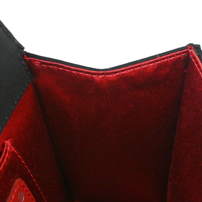 Chanel 2009-2010 Black Canvas Classic Single Flap Shoulder Bag