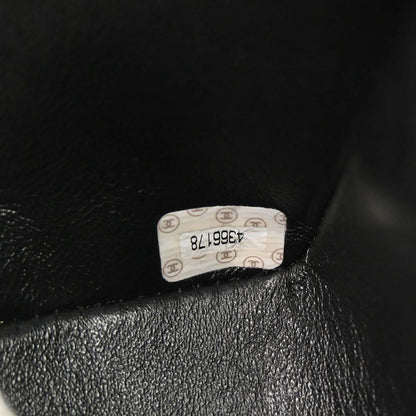 Chanel 1996-1997 Black Lambskin Small Diana Shoulder Bag