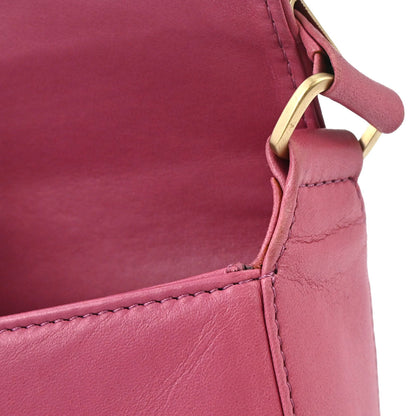Chanel 2003-2004 Pink Lambskin Choco Bar Shoulder Bag