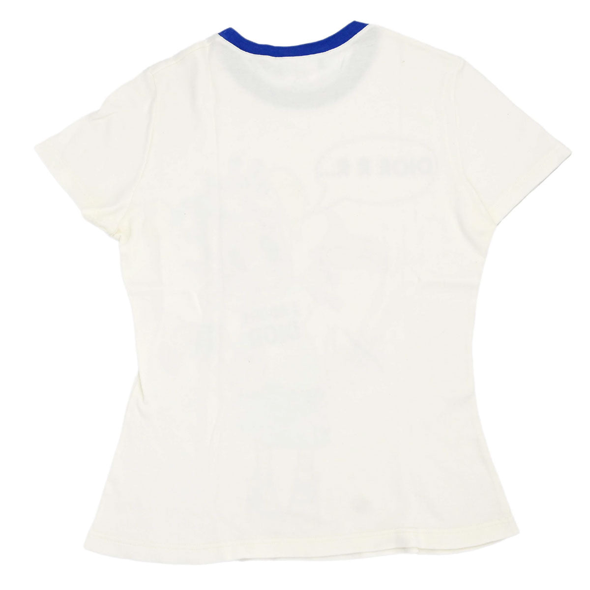 Christian Dior 2005 Print T-shirt Cartoon Girl Ivory #44