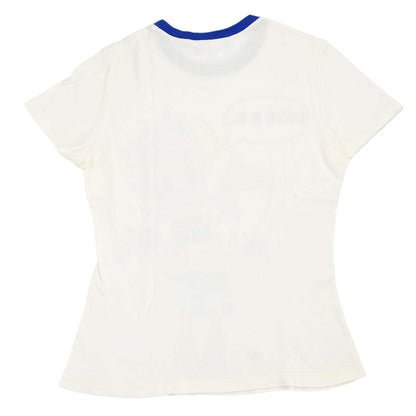 Christian Dior 2005 Print T-shirt Cartoon Girl Ivory #44