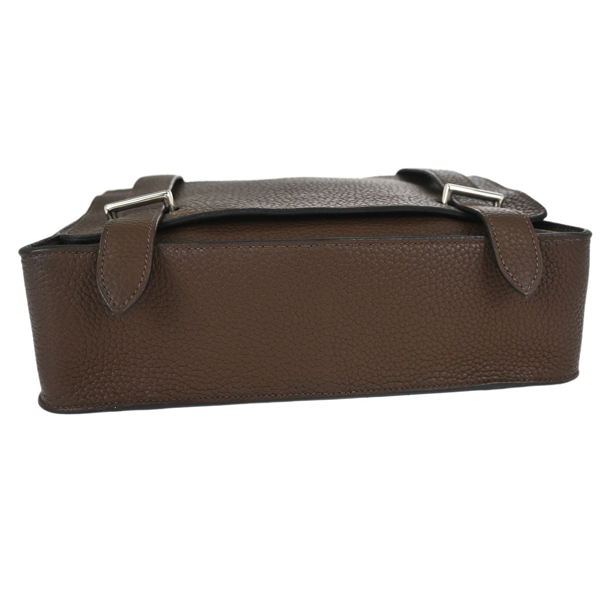 Hermes Terre Taurillon Clemence Steve Caporal 27 Shoulder Bag