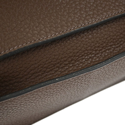 Hermes Terre Taurillon Clemence Steve Caporal 27 Shoulder Bag