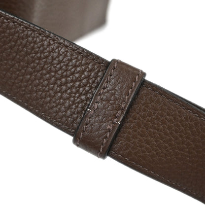 Hermes Terre Taurillon Clemence Steve Caporal 27 Shoulder Bag