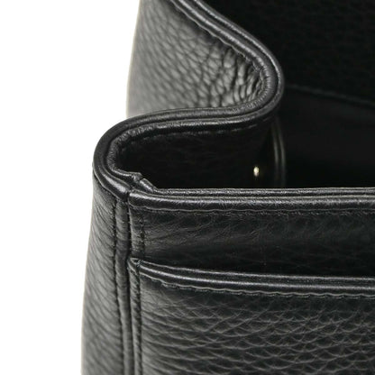 Chanel 2014-2015 Black Deerskin Executive Cerf Tote Bag