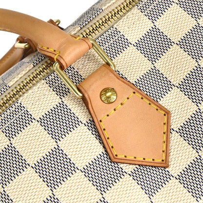 Louis Vuitton 2008 Damier Azur Speedy 30 Handbag N41533
