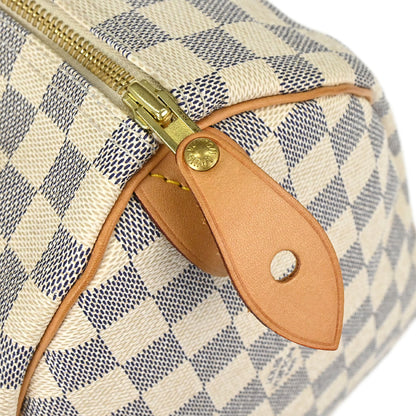 Louis Vuitton 2008 Damier Azur Speedy 30 Handbag N41533