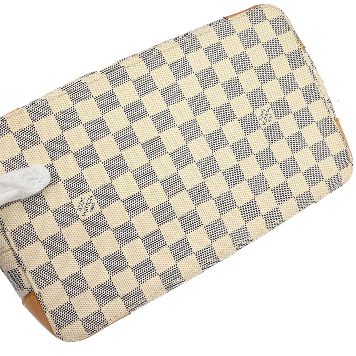 Louis Vuitton 2008 Damier Azur Hampstead PM Tote Handbag N51207