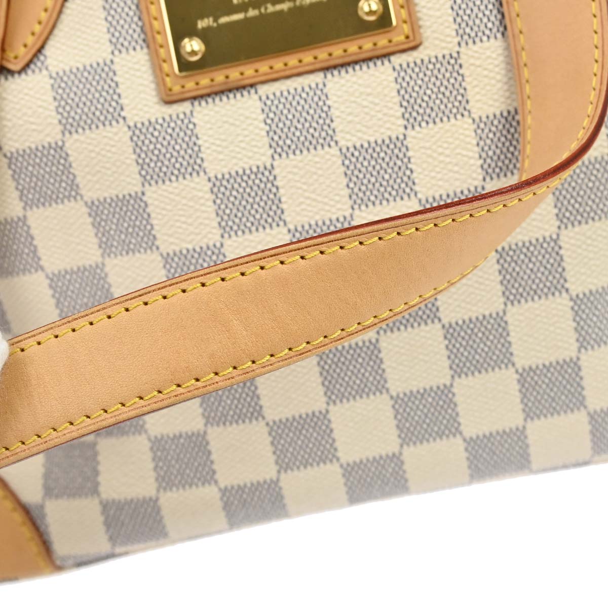 Louis Vuitton 2008 Damier Azur Hampstead PM Tote Handbag N51207