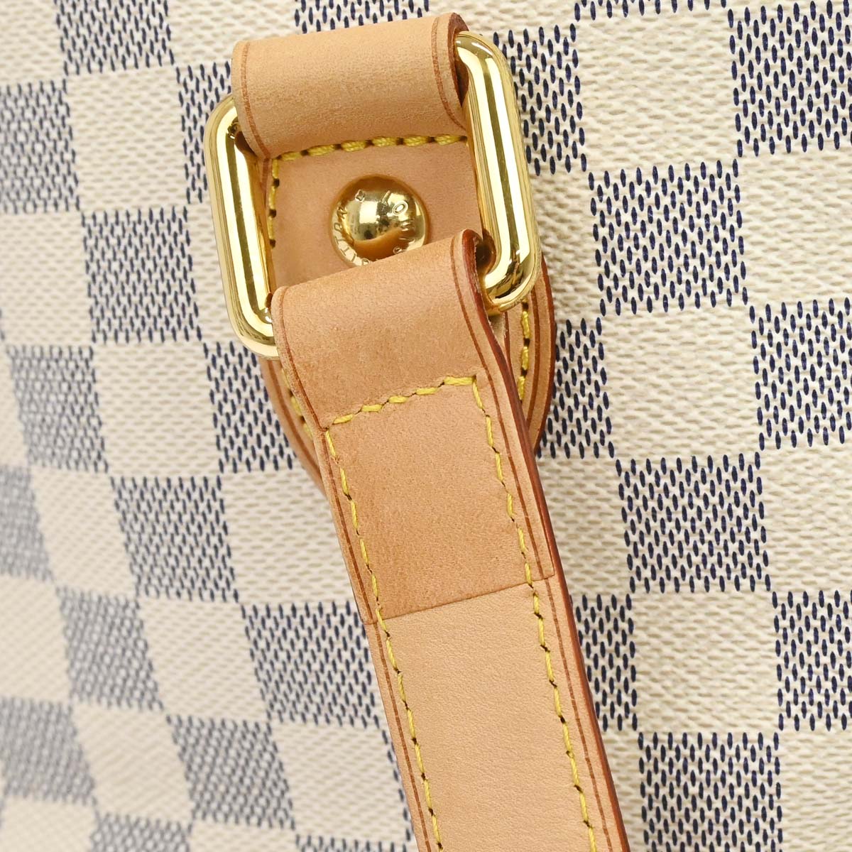 Louis Vuitton 2008 Damier Azur Hampstead PM Tote Handbag N51207