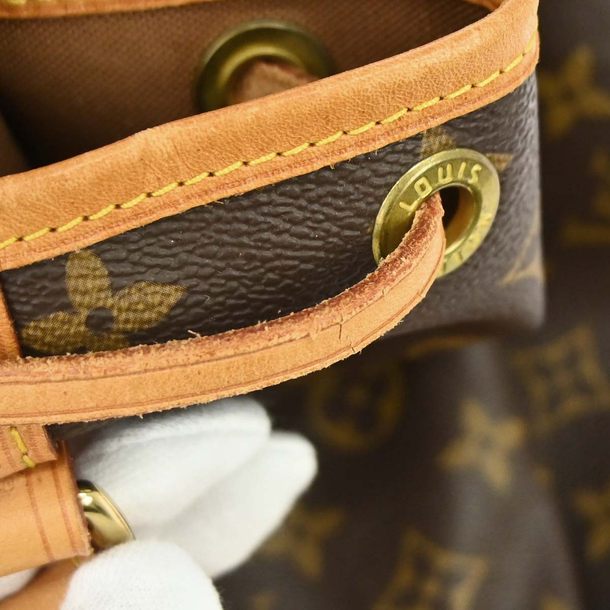 Louis Vuitton Monogram Petite Noe Drawstring Shoulder Bag M42226