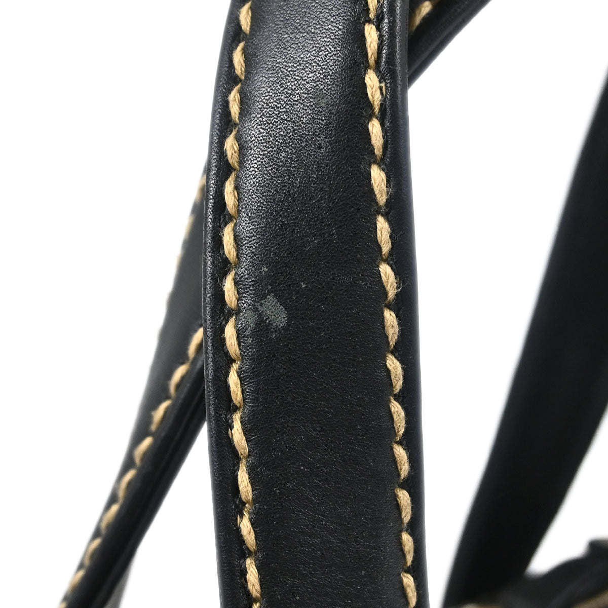 Chanel 2003-2004 Black Calfskin Wild Stitch Handbag