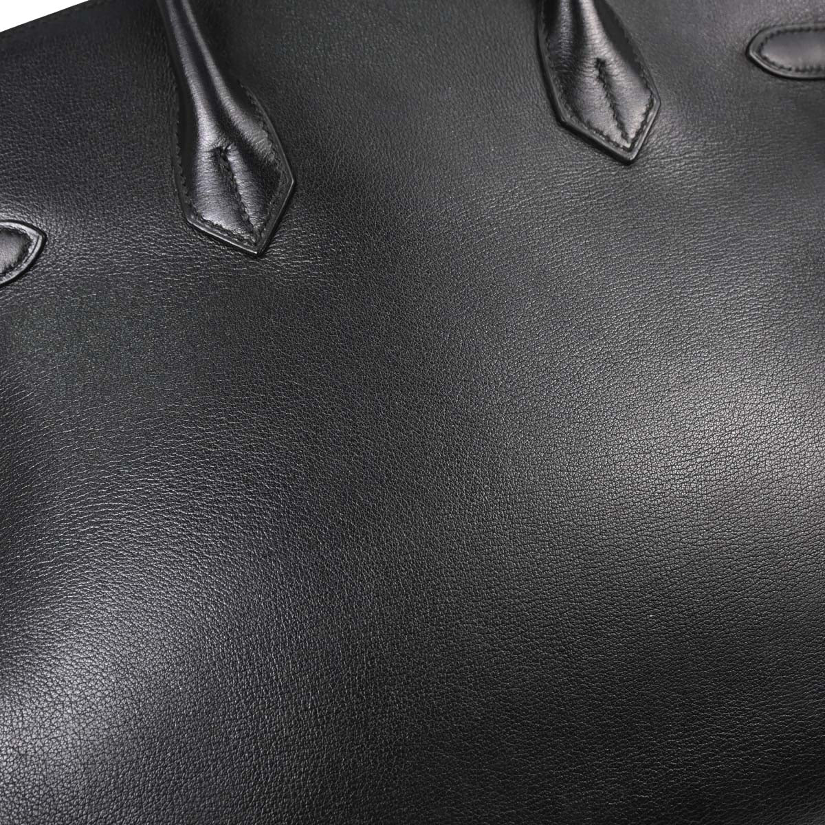 Hermes Black Gulliver Birkin 35 Handbag
