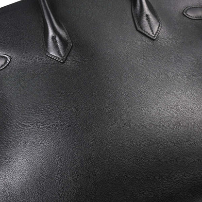 Hermes Black Gulliver Birkin 35 Handbag