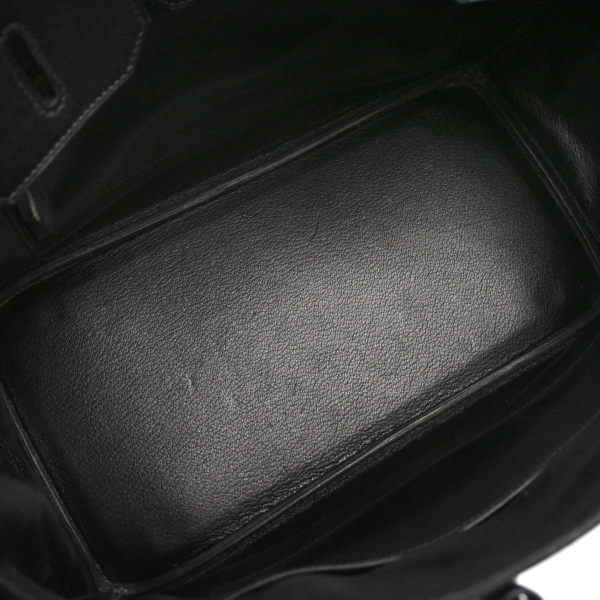 Hermes Black Gulliver Birkin 35 Handbag