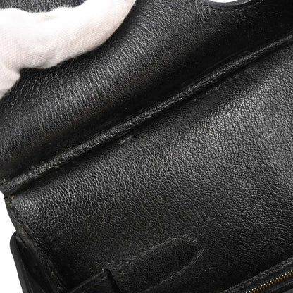 Hermes Black Gulliver Birkin 35 Handbag