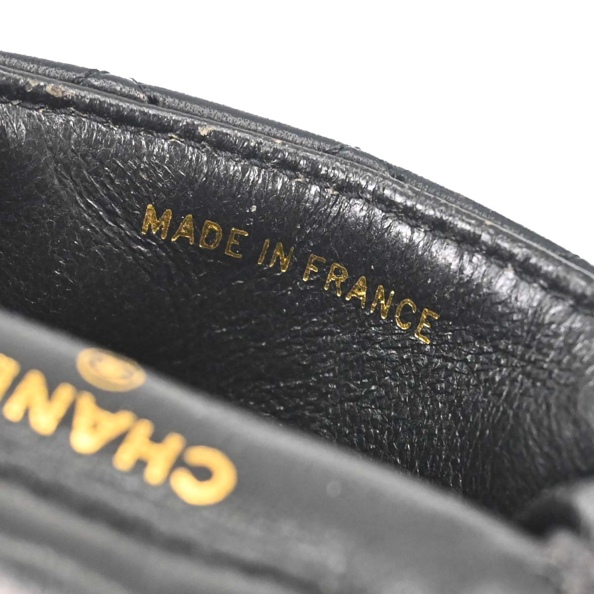 Chanel Black Lambskin Micro Classic Flap Shoulder Bag Pochette