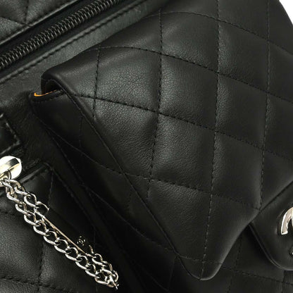 Chanel 2005-2006 Black Calfskin Cambon Shoulder Bag