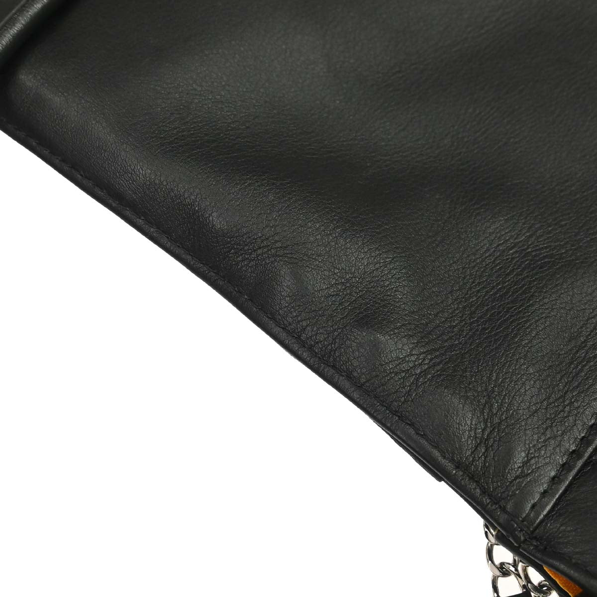 Chanel 2005-2006 Black Calfskin Cambon Shoulder Bag