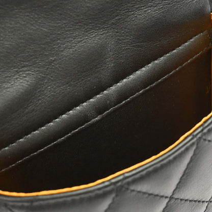 Chanel 2005-2006 Black Calfskin Cambon Shoulder Bag