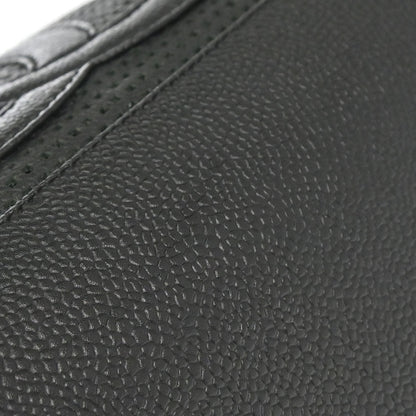 Chanel 2005-2006 Black Perforated Caviar Skin Handbag