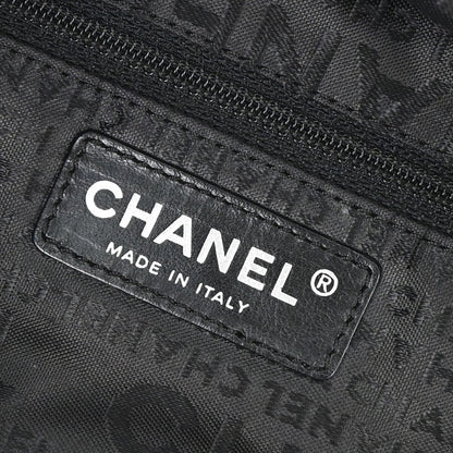 Chanel 2005-2006 Black Perforated Caviar Skin Handbag