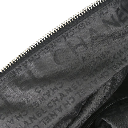 Chanel 2005-2006 Black Perforated Caviar Skin Handbag