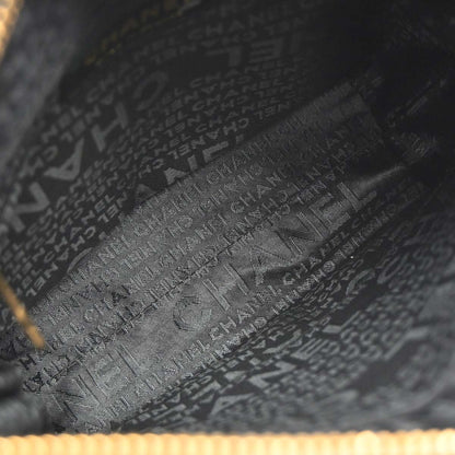 Chanel 2002-2003 Black Lambskin Choco Bar Shoulder Bag