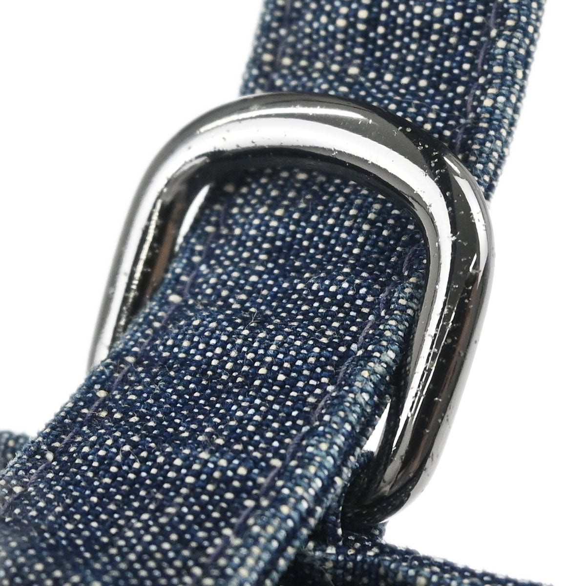 Chanel 1997-1999 Navy Sequins Denim Tote Bucket Drawstring Handbag
