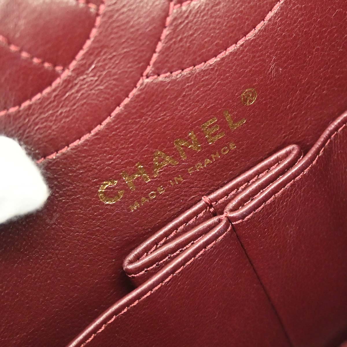 Chanel 2009-2010 Black Calfskin 2.55 Small Classic Double Flap Shoulder Bag