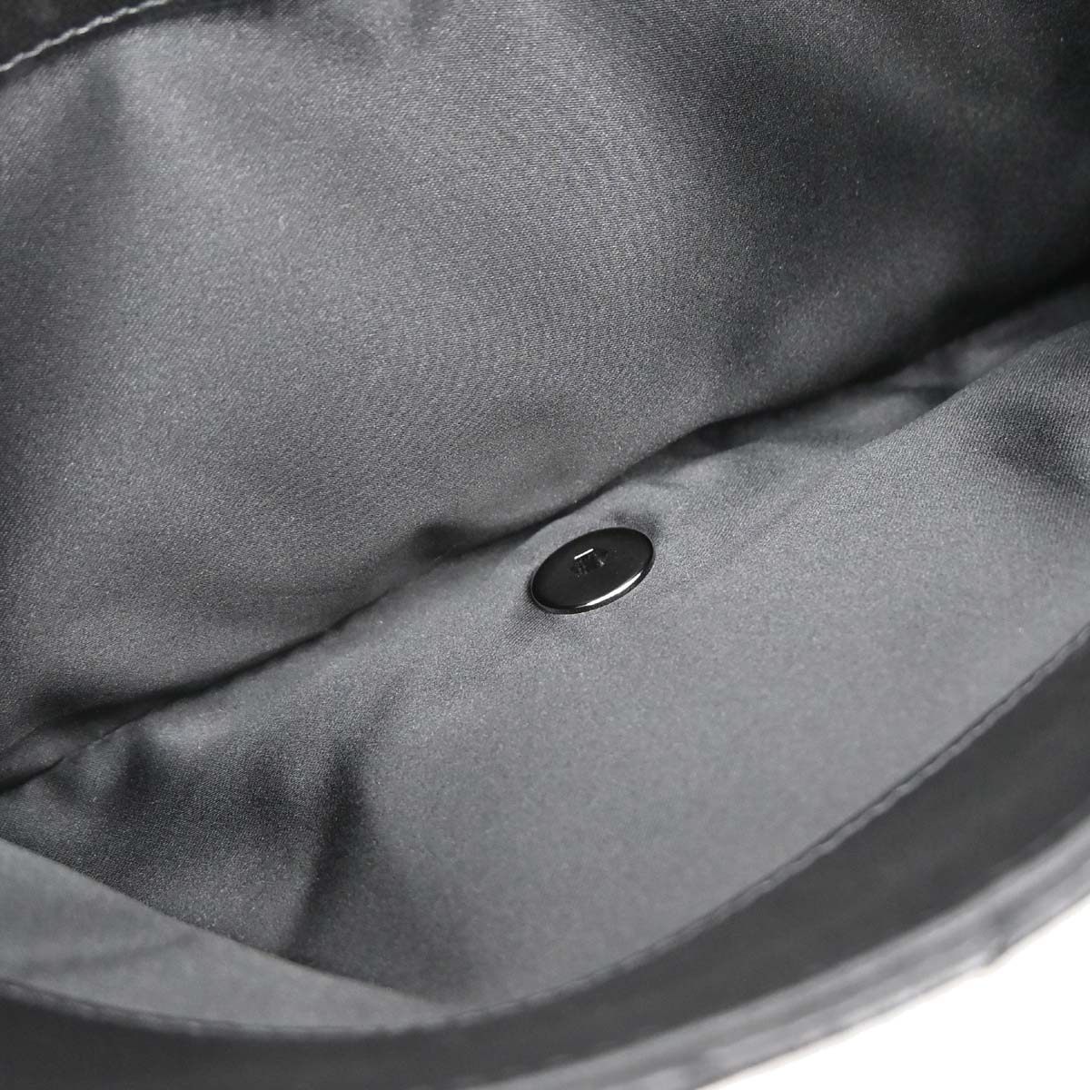Chanel Black Lambskin 3 Accordion Flap Shoulder Bag