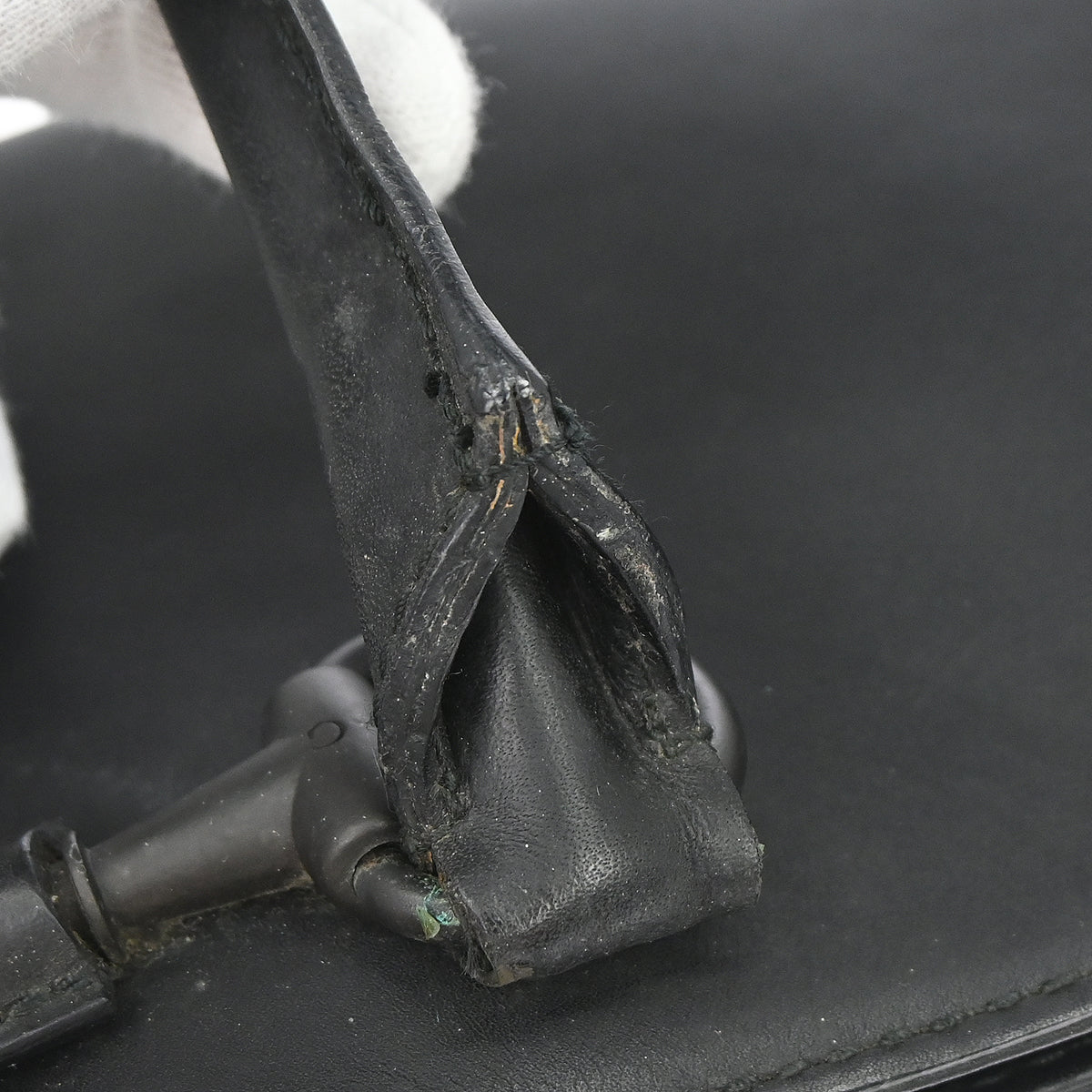 Gucci Black Leather Handbag