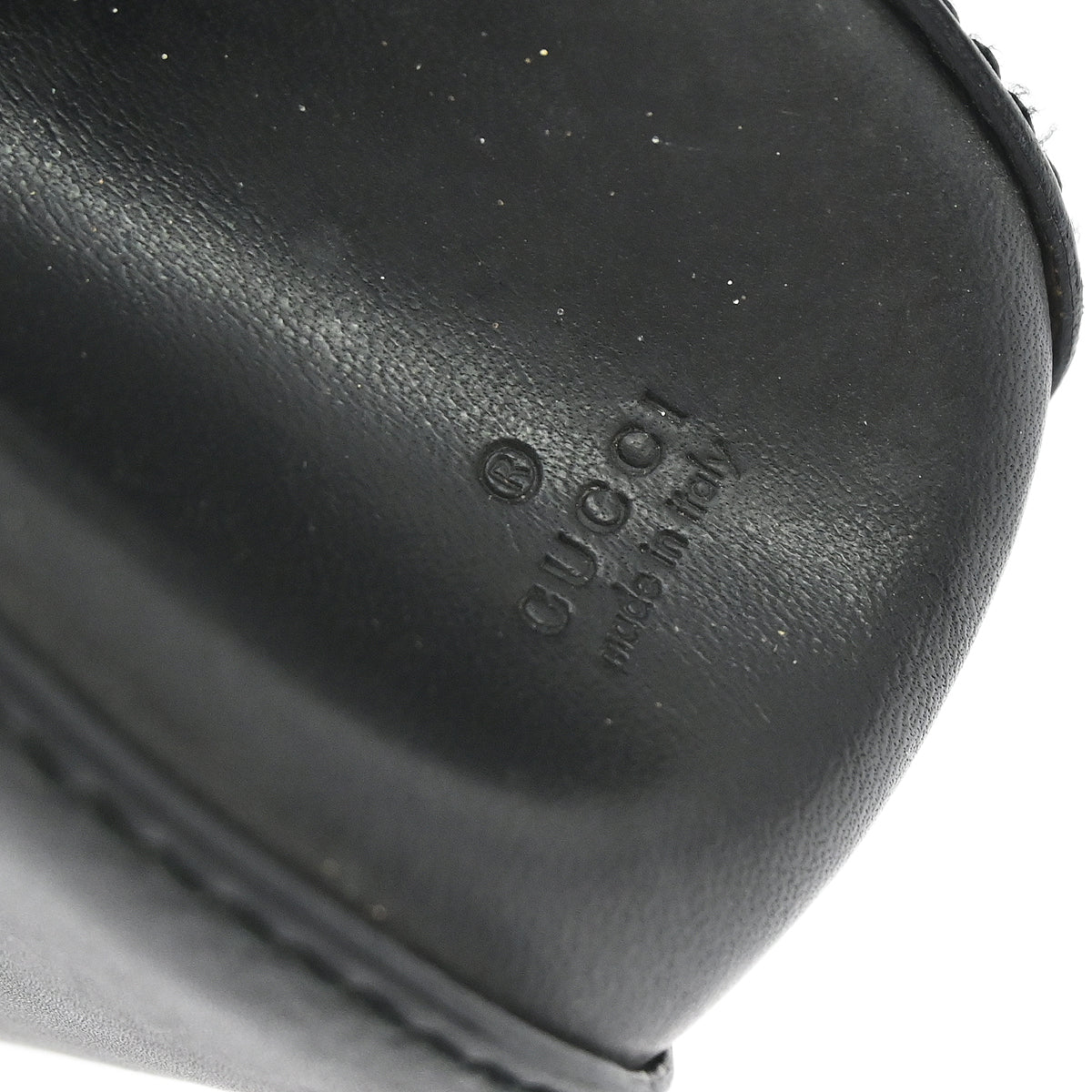 Gucci Black Leather Handbag