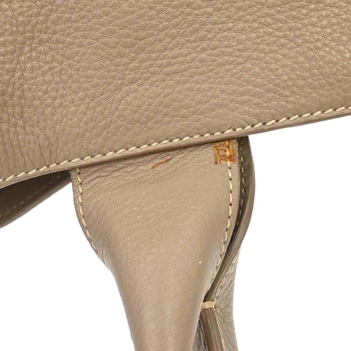 Prada Beige Calfskin Canapa Tote Handbag