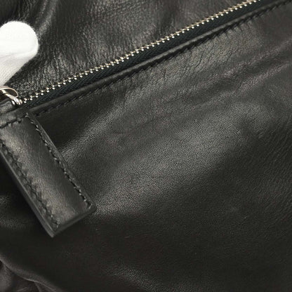 Prada Black Calfskin Messenger Shoulder Bag