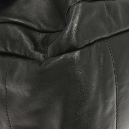 Prada Black Calfskin Messenger Shoulder Bag