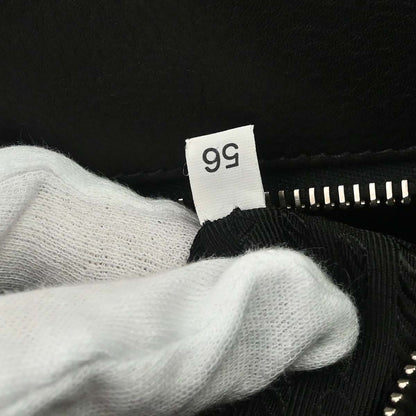 Prada Black Calfskin Messenger Shoulder Bag