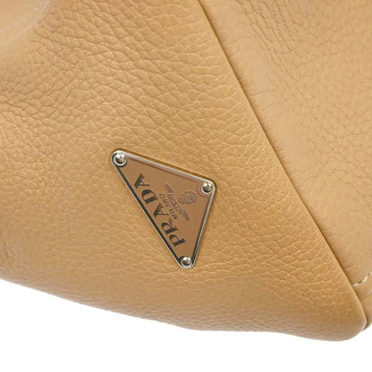 Prada Beige Leather Easy Bag Handbag