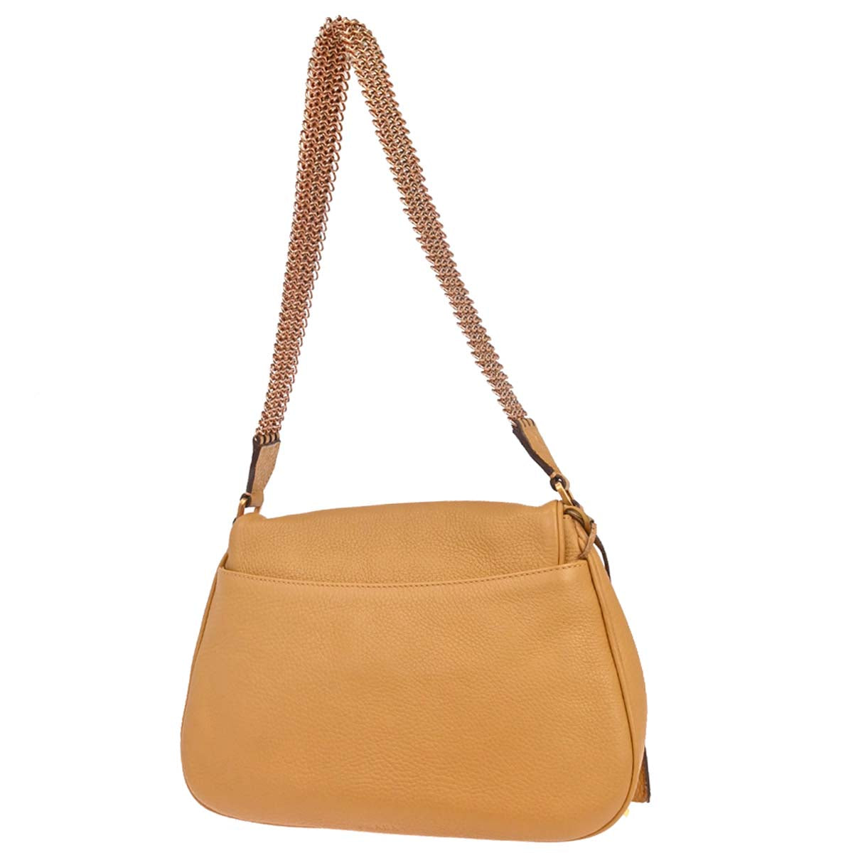 Prada Beige Calfskin Shoulder Bag