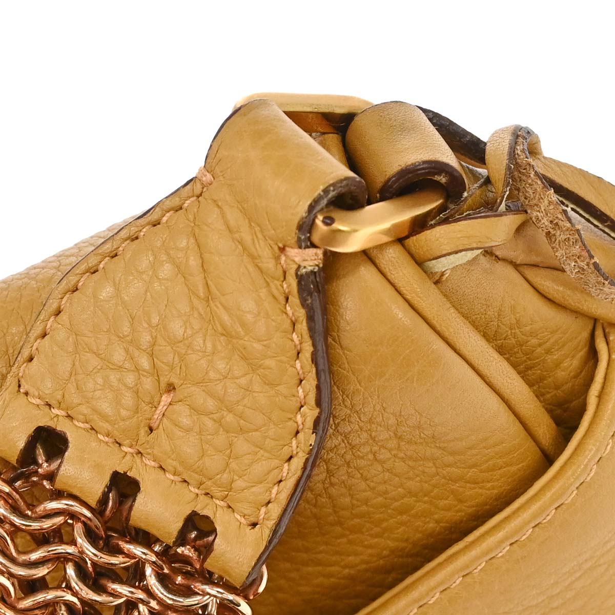 Prada Beige Calfskin Shoulder Bag