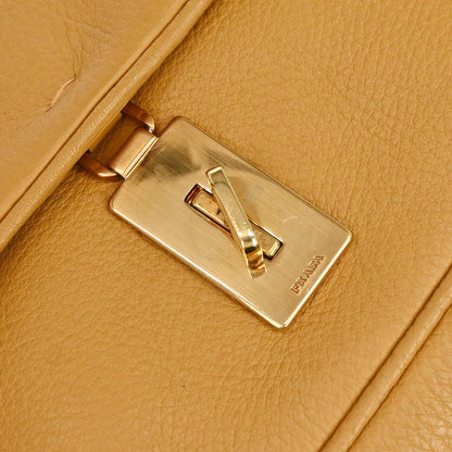 Prada Beige Calfskin Shoulder Bag