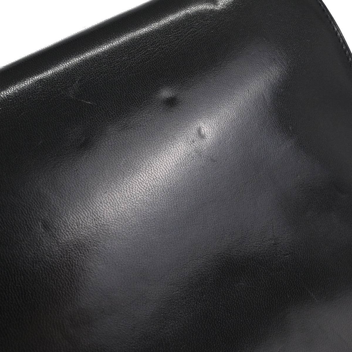 Prada Black Leather Acrylic Shoulder Bag
