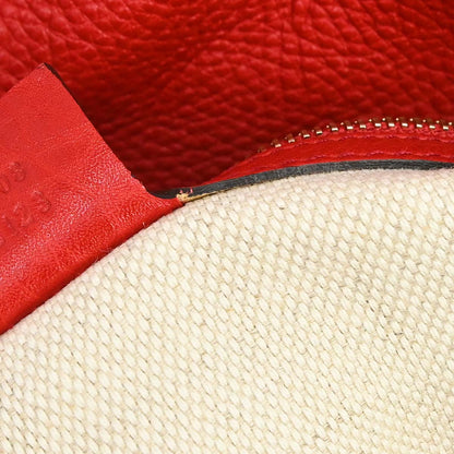 Gucci Red Calfskin Soho Handbag