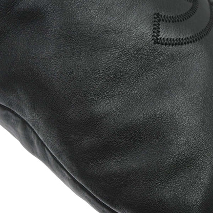 Chanel 2003-2004 Black Lambskin Tote Handbag