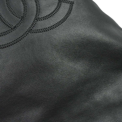 Chanel 2003-2004 Black Lambskin Tote Handbag