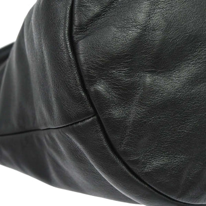 Chanel 2003-2004 Black Lambskin Tote Handbag