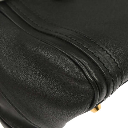 Chloe Black Pony Hair Alice 2way Shoulder Handbag