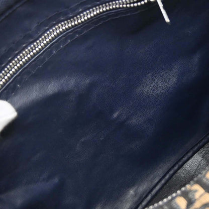 Christian Dior Beige Navy Trotter Handbag