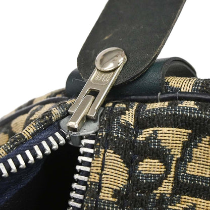 Christian Dior Beige Navy Trotter Handbag